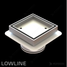 Lowline Square Bermuda Megaflex™ 100mm Chrome